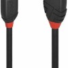 Lindy USB 3.2 Cable USB-C male - USB-A Μαύρο 0.5m 36915