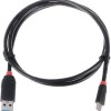 Lindy USB 3.2 Cable USB-C male - USB-A Μαύρο 1m (36916)
