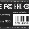 Verbatim Vi3000 PCle SSD 512GB M.2 NVMe PCI Express 3.0