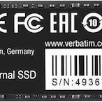 Verbatim Vi3000 PCle SSD 512GB M.2 NVMe PCI Express 3.0