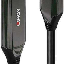 Lindy Cable DisplayPort male - 2m Μαύρο (40931)