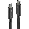 Lindy Thunderbolt 3 Cable Μαύρο 1m (41556)