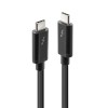 Lindy Thunderbolt 3 Cable Μαύρο 2m (41557)