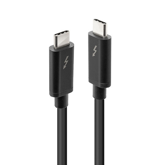 Lindy Thunderbolt 3 Cable Μαύρο 2m (41557)