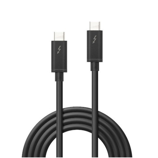 Lindy Thunderbolt 3 Cable Μαύρο 2m (41557)