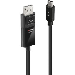 Lindy USB 2.0 Cable USB-C male - DisplayPort Μαύρο 2m (43342)