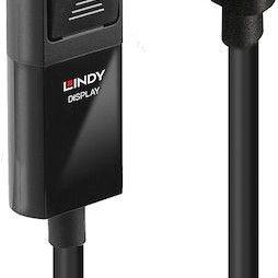 Lindy USB 2.0 Cable USB-C male - DisplayPort male Μαύρο 3m (43343)
