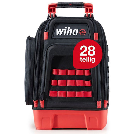 Wiha Τσάντα Εργαλείων Πλάτης Μαύρη