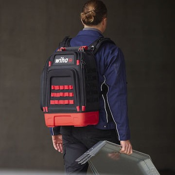 Wiha Τσάντα Εργαλείων Πλάτης Κόκκινη