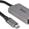 Lindy Μετατροπέας USB-C male σε HDMI female Γκρι (43327)