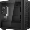 Deepcool CH370 Gaming Midi Tower Κουτί Υπολογιστή με Πλαϊνό Παράθυρο Μαύρο