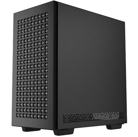 Deepcool CH370 Gaming Midi Tower Κουτί Υπολογιστή με Πλαϊνό Παράθυρο Μαύρο