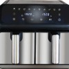 Unold Air Fryer με Διπλό Αποσπώμενο Κάδο 8lt Ασημί 58685