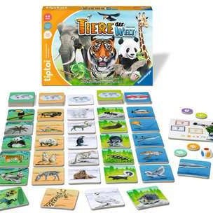 Επιτραπέζιο Παιχνίδι Tiptoi Animals of the World για 1-4 Παίκτες 4+ Ετών (GER) Ravensburger