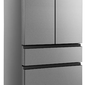 Hisense Ψυγείο Ντουλάπα 480lt Total NoFrost Υ181.7xΠ79.4xΒ70.6εκ. Inox RF540N4SBI2