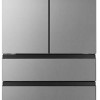Hisense Ψυγείο Ντουλάπα 480lt Total NoFrost Υ181.7xΠ79.4xΒ70.6εκ. Inox RF540N4SBI2