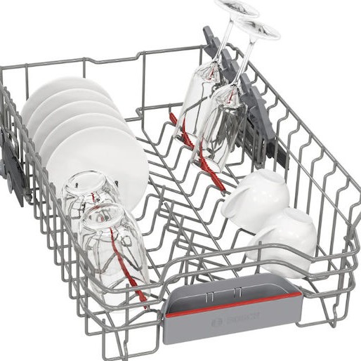 Bosch Ελεύθερο Πλυντήριο Πιάτων με Wi-Fi για 10 Σερβίτσια DuoPower Π45xY84.5εκ. Inox