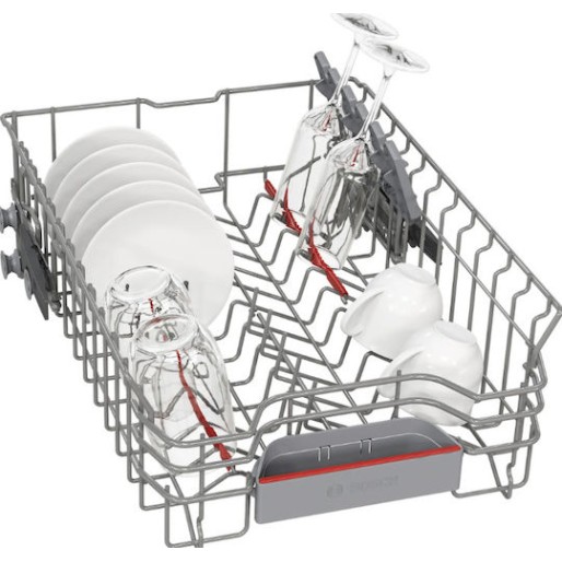 Bosch Ελεύθερο Πλυντήριο Πιάτων με Wi-Fi για 10 Σερβίτσια DuoPower Π45xY84.5εκ. Inox