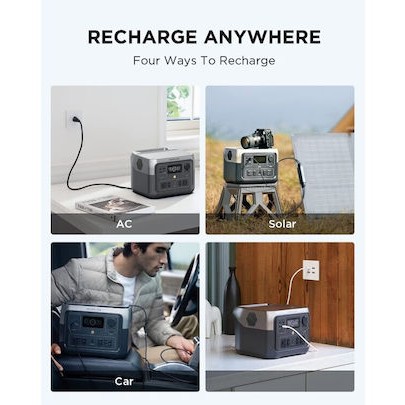 EcoFlow River 2 Max Power Station Χωρητικότητας 512Wh