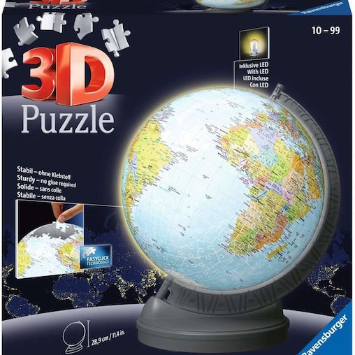 Puzzle Υδρόγειος 3D 540 Κομμάτια
