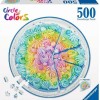 Puzzle Circle Colors - Rainbow Cake 2D 500 Κομμάτια