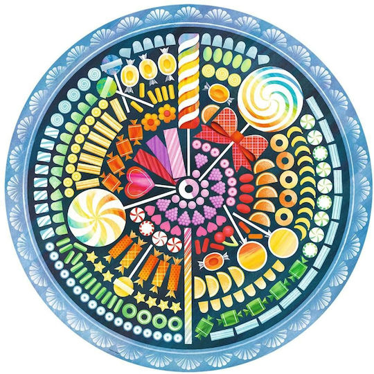 Puzzle Circle of Colors - Candy 2D 500 Κομμάτια
