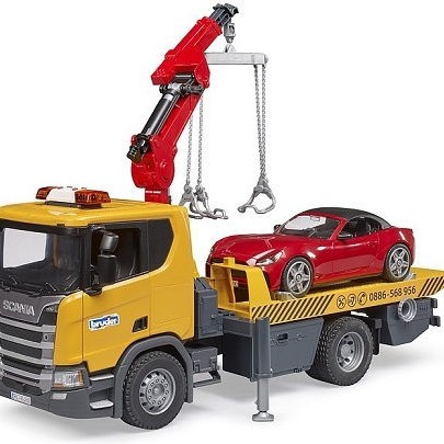 Bruder Scania Super 560r Οδικής Βοήθειας Φορτηγό SCANIA SUPER 560R για 3+ Ετών