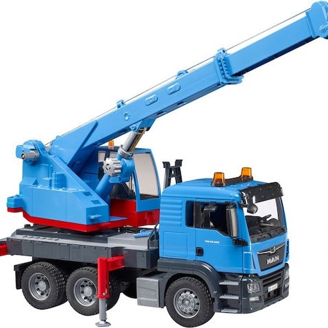 Truck Crane Bruder Man Tgs Vehicle Model