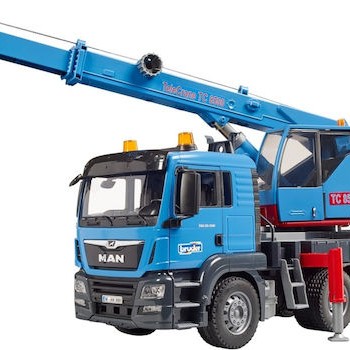 Truck Crane Bruder Man Tgs Vehicle Model