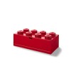 Lego Παιδικό Κουτί Αποθήκευσης από Πλαστικό Brick Κόκκινο 31.8x16x21cm