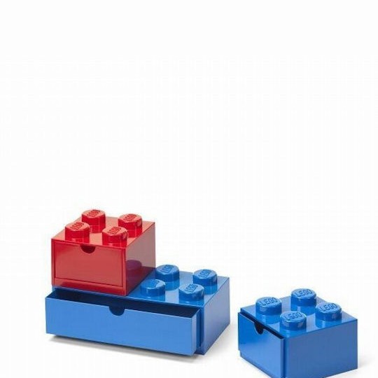 Lego Παιδικό Κουτί Αποθήκευσης από Πλαστικό Πολύχρωμο 3τμχ