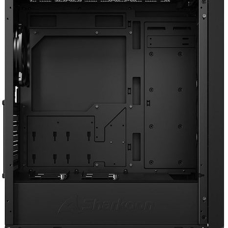 Sharkoon VS8 Gaming Micro Tower Κουτί Υπολογιστή με Πλαϊνό Παράθυρο Μαύρο