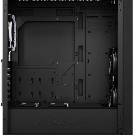 Sharkoon VS8 RGB Gaming Micro Tower Κουτί Υπολογιστή με Πλαϊνό Παράθυρο Μαύρο