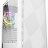 Sharkoon VS8 RGB Gaming Micro Tower Κουτί Υπολογιστή με Πλαϊνό Παράθυρο Λευκό