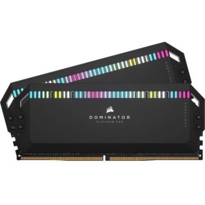 Corsair Dominator Platinum RGB DDR5 64GB RAM με 2x32GB Modules και Ταχύτητα 6600 για Desktop
