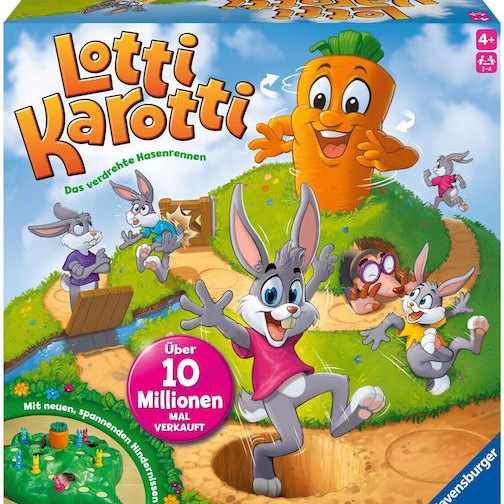 Επιτραπέζιο Παιχνίδι The Twisted Rabbit Race για 2-6 Παίκτες 4+ Ετών (GER) Ravensburger