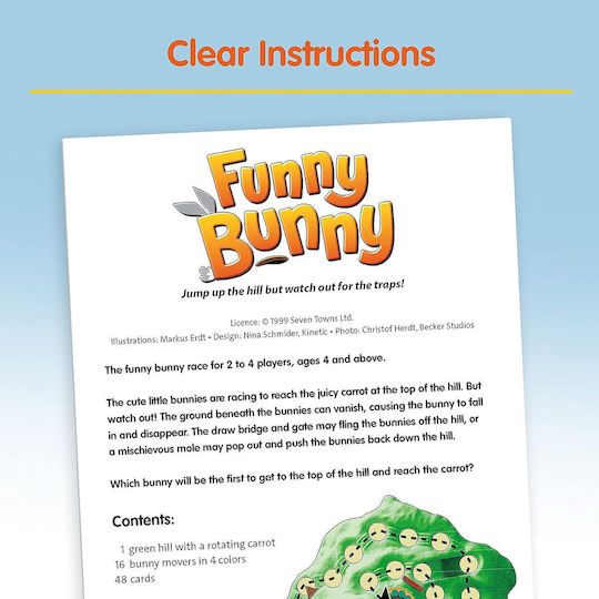 Επιτραπέζιο Παιχνίδι The Twisted Rabbit Race για 2-6 Παίκτες 4+ Ετών (GER) Ravensburger