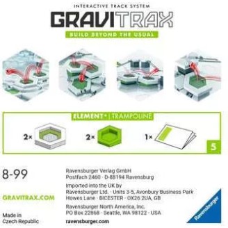 Ravensburger Element Trampoline Εκπαιδευτικό Παιχνίδι Μηχανικής Gravitrax για 8+ Ετών