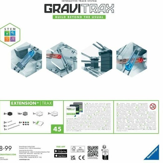 Ravensburger Εκπαιδευτικό Παιχνίδι Μηχανικής Gravitrax για 8+ Ετών