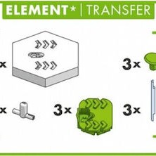 Ravensburger Element Transfer Εκπαιδευτικό Παιχνίδι Μηχανικής Gravitrax για 8+ Ετών