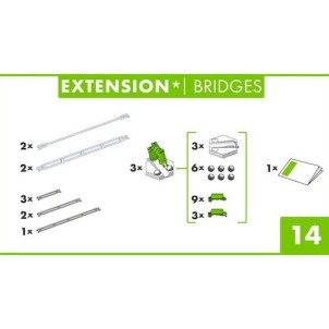 Ravensburger Extension Bridges Εκπαιδευτικό Παιχνίδι Μηχανικής Gravitrax για 8+ Ετών