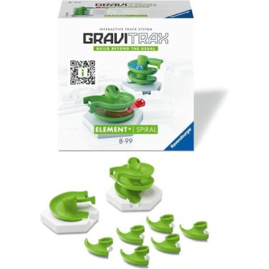 Ravensburger Element Spiral Εκπαιδευτικό Παιχνίδι Μηχανικής Gravitrax για 8+ Ετών