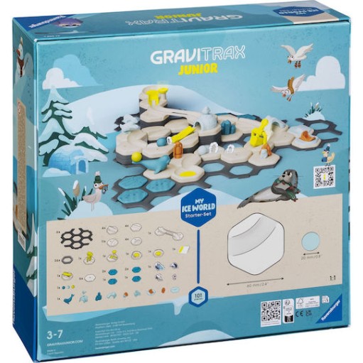 Ravensburger Starter-Set L Ice Εκπαιδευτικό Παιχνίδι Γνώσεων Gravitrax για 3-7 Ετών