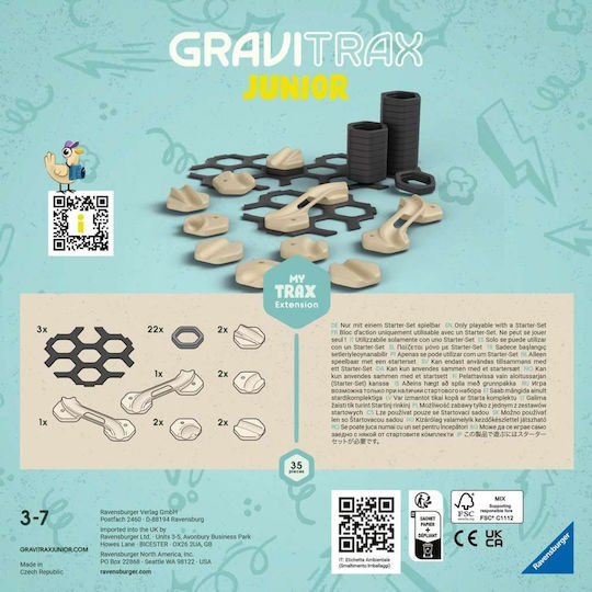 Ravensburger Junior Εκπαιδευτικό Παιχνίδι Μηχανικής Gravitrax για 3-7 Ετών