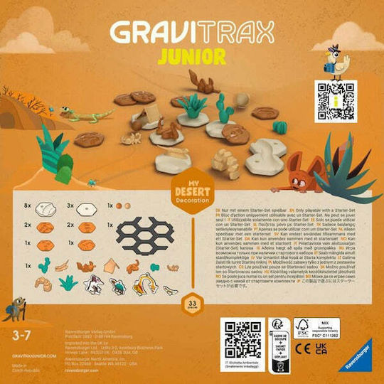 Ravensburger Desert Εκπαιδευτικό Παιχνίδι Μηχανικής Gravitrax για 3-7 Ετών