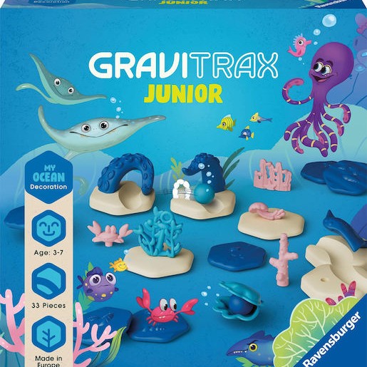 Ravensburger Ocean Εκπαιδευτικό Παιχνίδι Μηχανικής Gravitrax για 3-7 Ετών