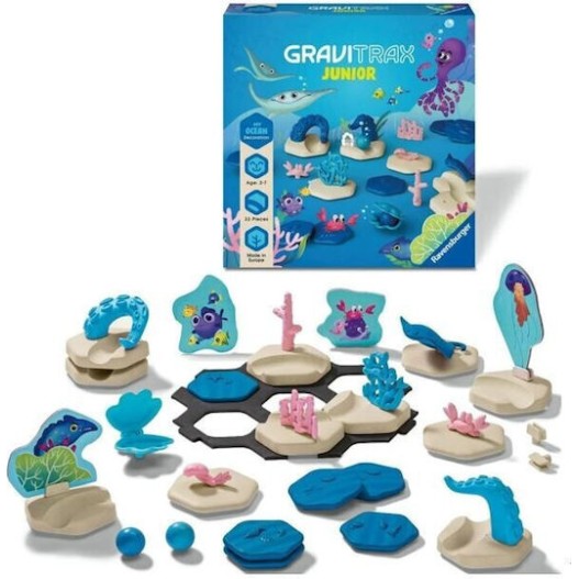 Ravensburger Ocean Εκπαιδευτικό Παιχνίδι Μηχανικής Gravitrax για 3-7 Ετών