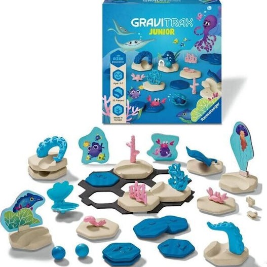 Ravensburger Ocean Εκπαιδευτικό Παιχνίδι Μηχανικής Gravitrax για 3-7 Ετών