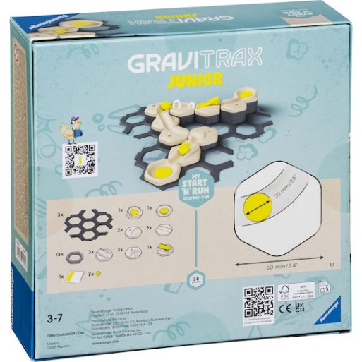Ravensburger Start & Run Εκπαιδευτικό Παιχνίδι Μηχανικής Gravitrax για 3-7 Ετών