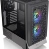 Thermaltake Ceres 300 TG Gaming Midi Tower Κουτί Υπολογιστή με Πλαϊνό Παράθυρο και RGB Φωτισμό Μαύρο